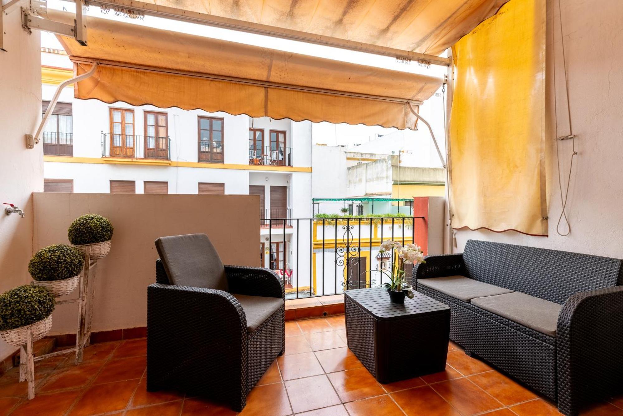 塞维利亚Aoa Casa Triana Familiar Con Terraza公寓 外观 照片